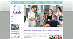 Desktop Screenshot of impuls-fitness.ch